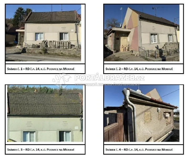Spoluvlastnický podíl na rodinném domě v obci Podivice, okr. Vyškov