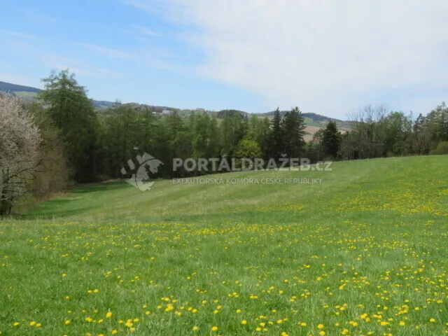 Pozemky, Velhartice, podíl 1/2