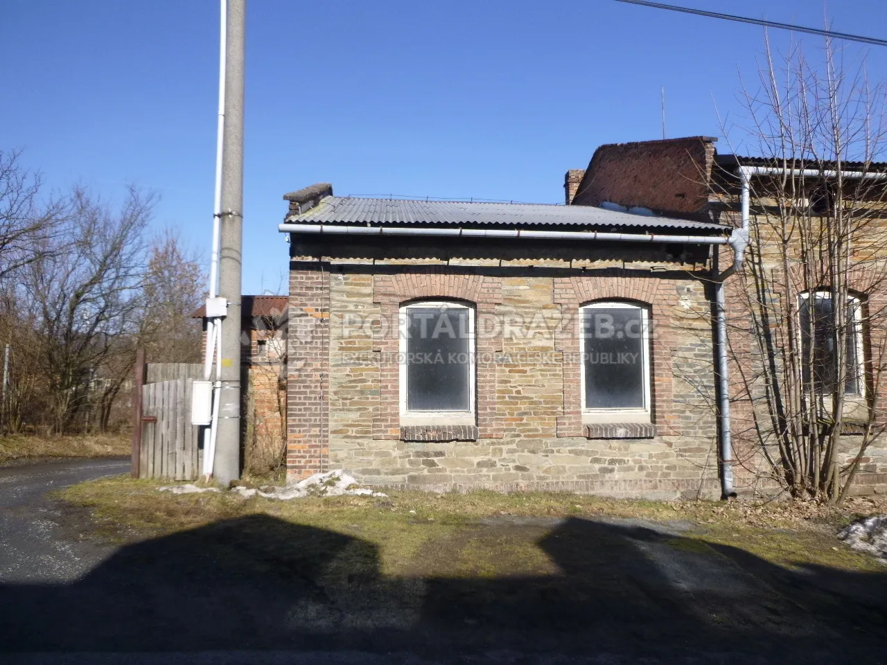 Objekt smíšené konstrukce v obci Jívová, okr. Olomouc