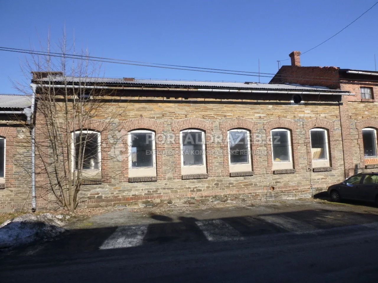 Objekt smíšené konstrukce v obci Jívová, okr. Olomouc