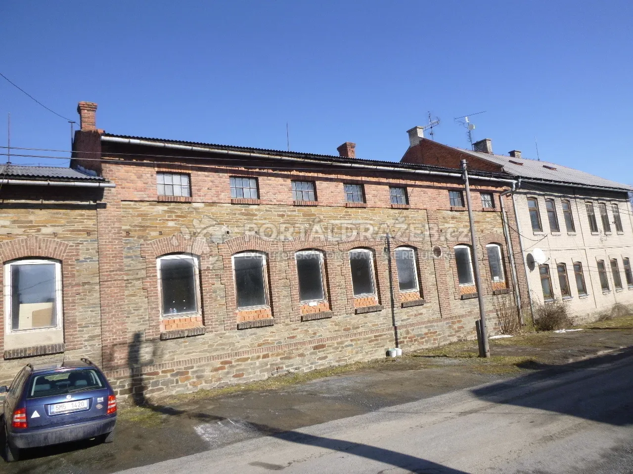 Objekt smíšené konstrukce v obci Jívová, okr. Olomouc