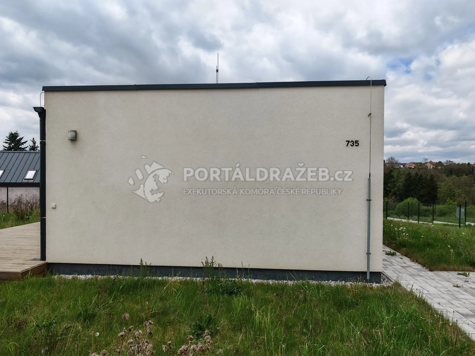 Rodinný dům v obci Chrást, okr. Plzeň-město