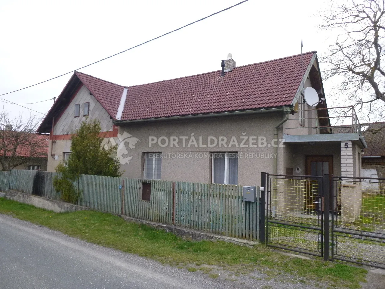 Rodinný dům v obci Nejepín, okr. Havlíčkův Brod