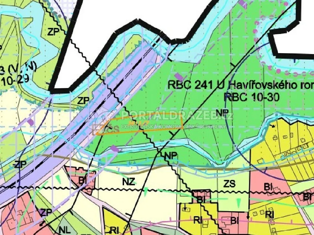Pozemek o velikosti 2285m2, Šenov u Ostravy