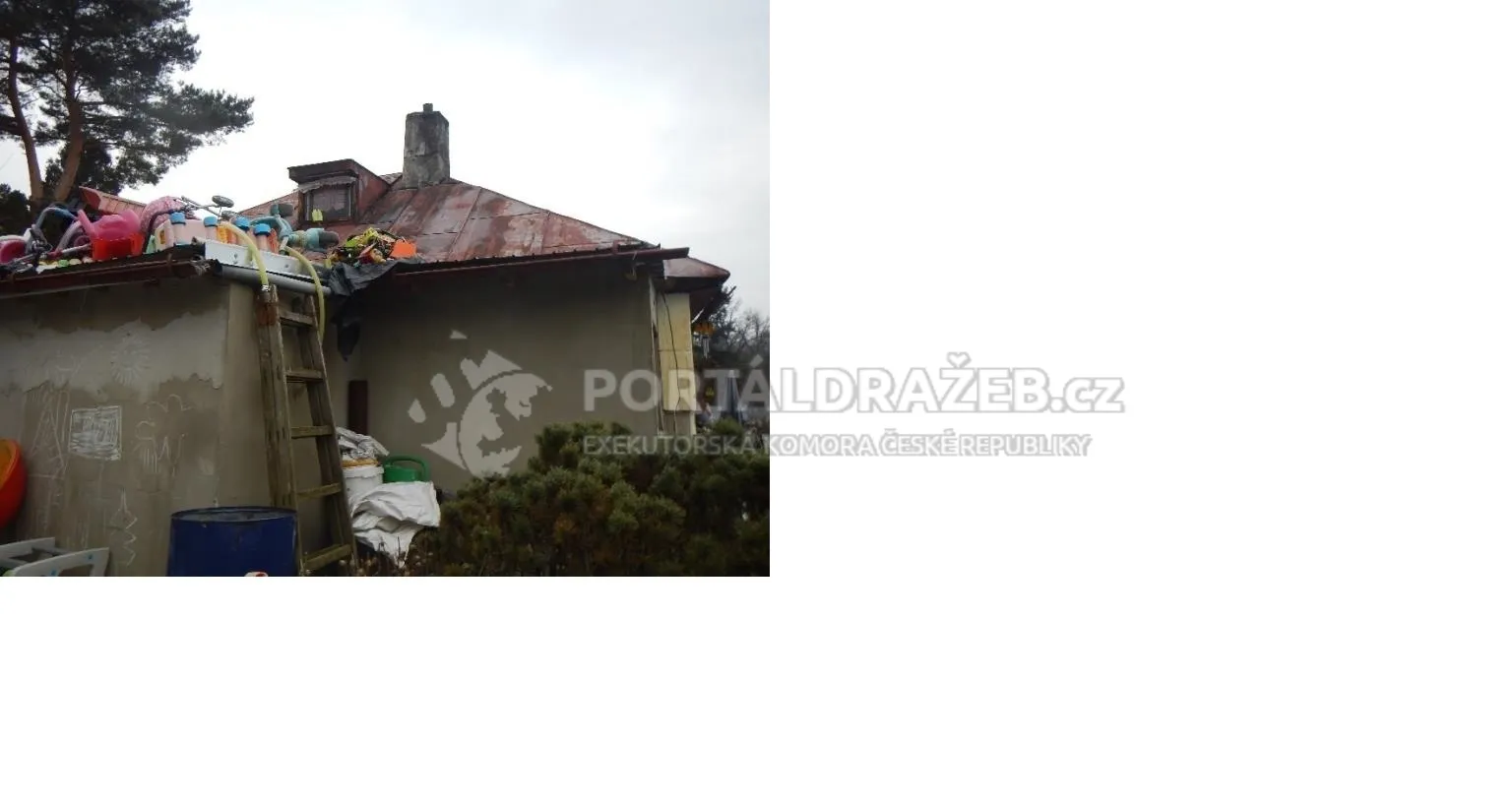budova - rodinná rekreace s pozemky, k.ú. Malé Přílepy - podíl 1/2