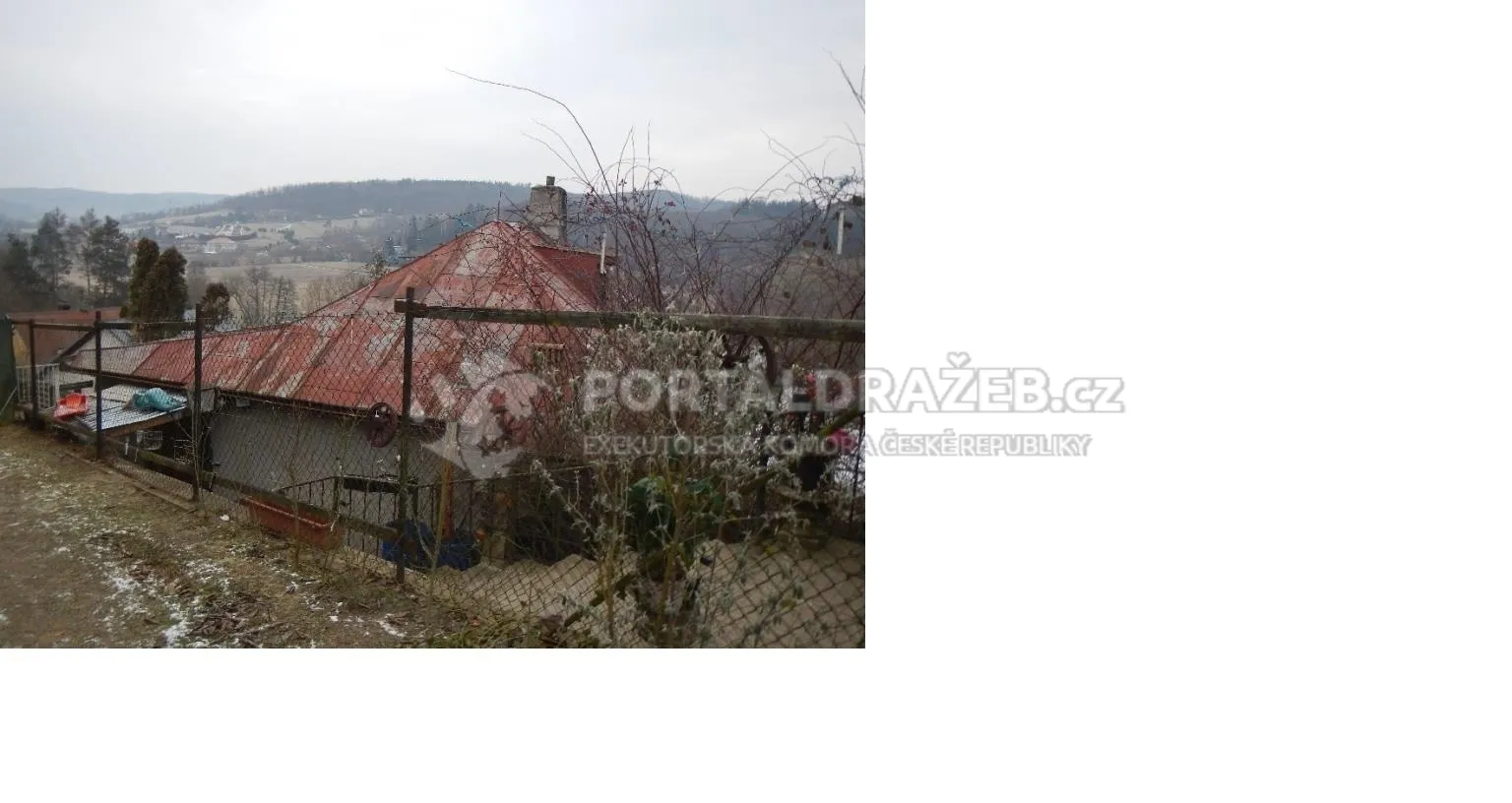 budova - rodinná rekreace s pozemky, k.ú. Malé Přílepy - podíl 1/2