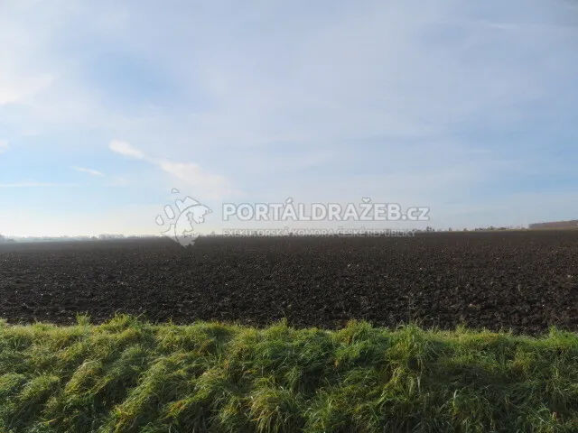 Podíl 1/5 orné půdy v obci Dobšice