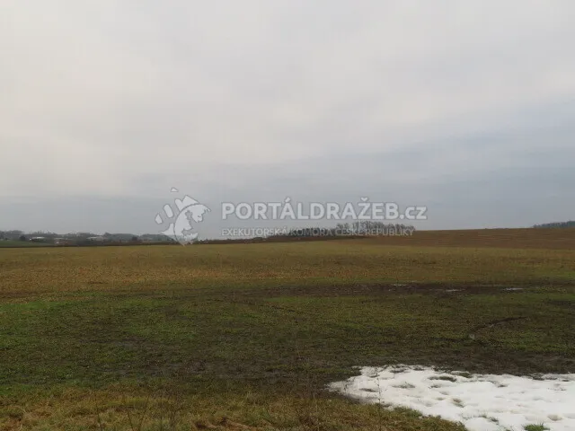 Opakovaná dražba spoluvlastnického podílu ve výši 1/2 na pozemcích v obci Račice nad Trotinou, okr. Hradec Králové