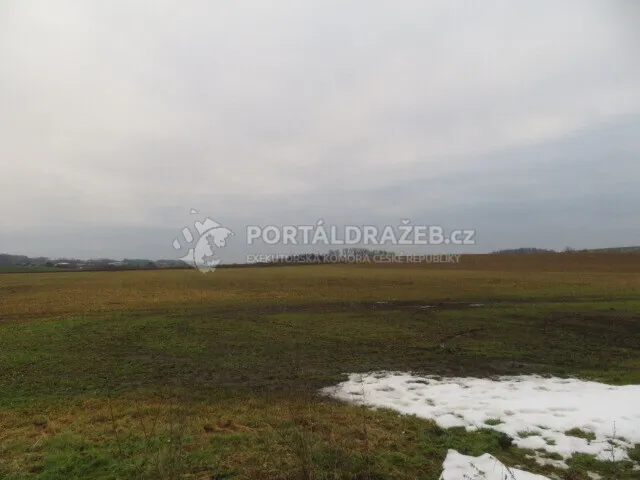 Opakovaná dražba spoluvlastnického podílu ve výši 1/2 na pozemcích v obci Račice nad Trotinou, okr. Hradec Králové