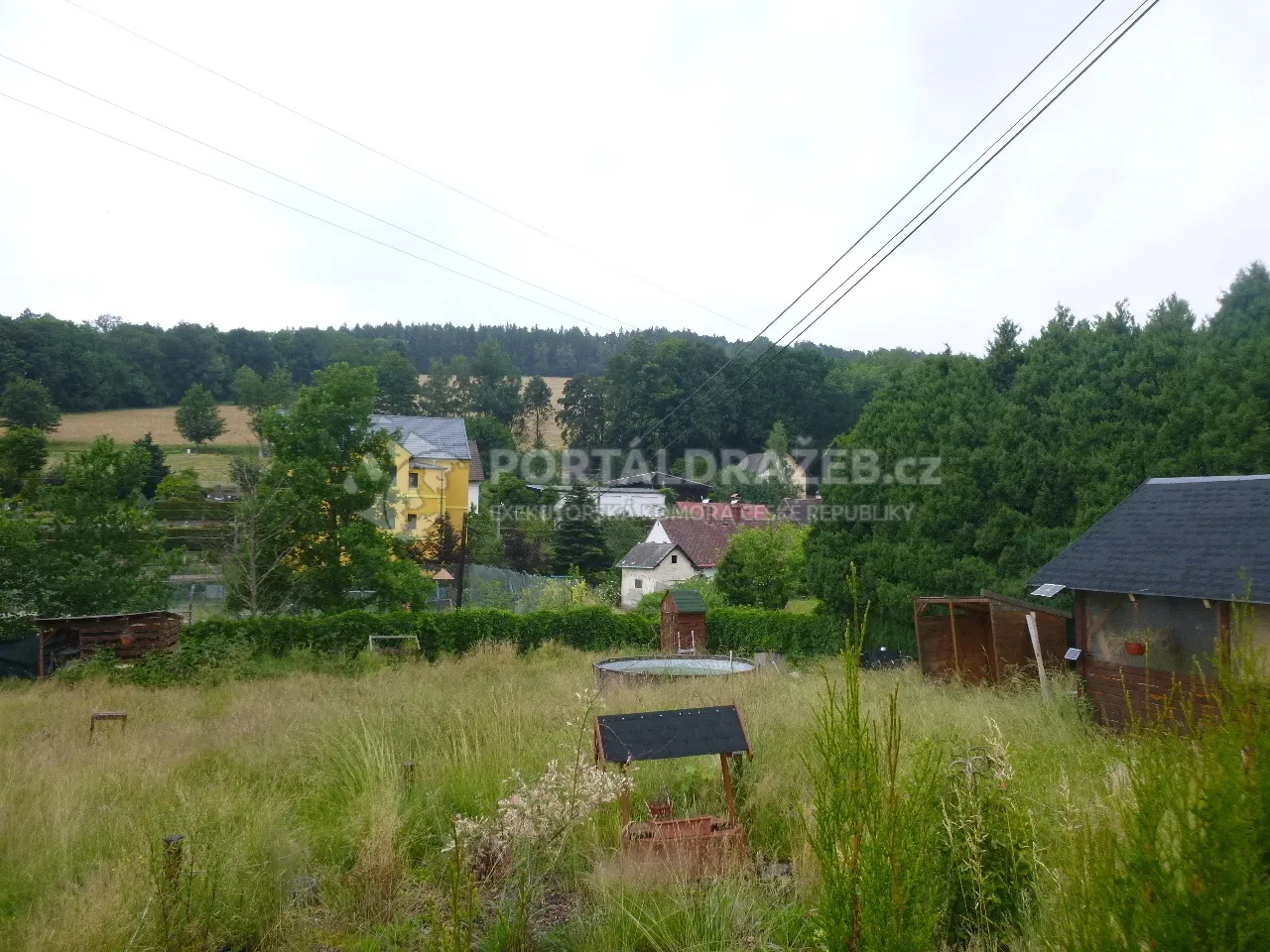 Zahrada v k.ú. Lázně Libverda, okr. Liberec