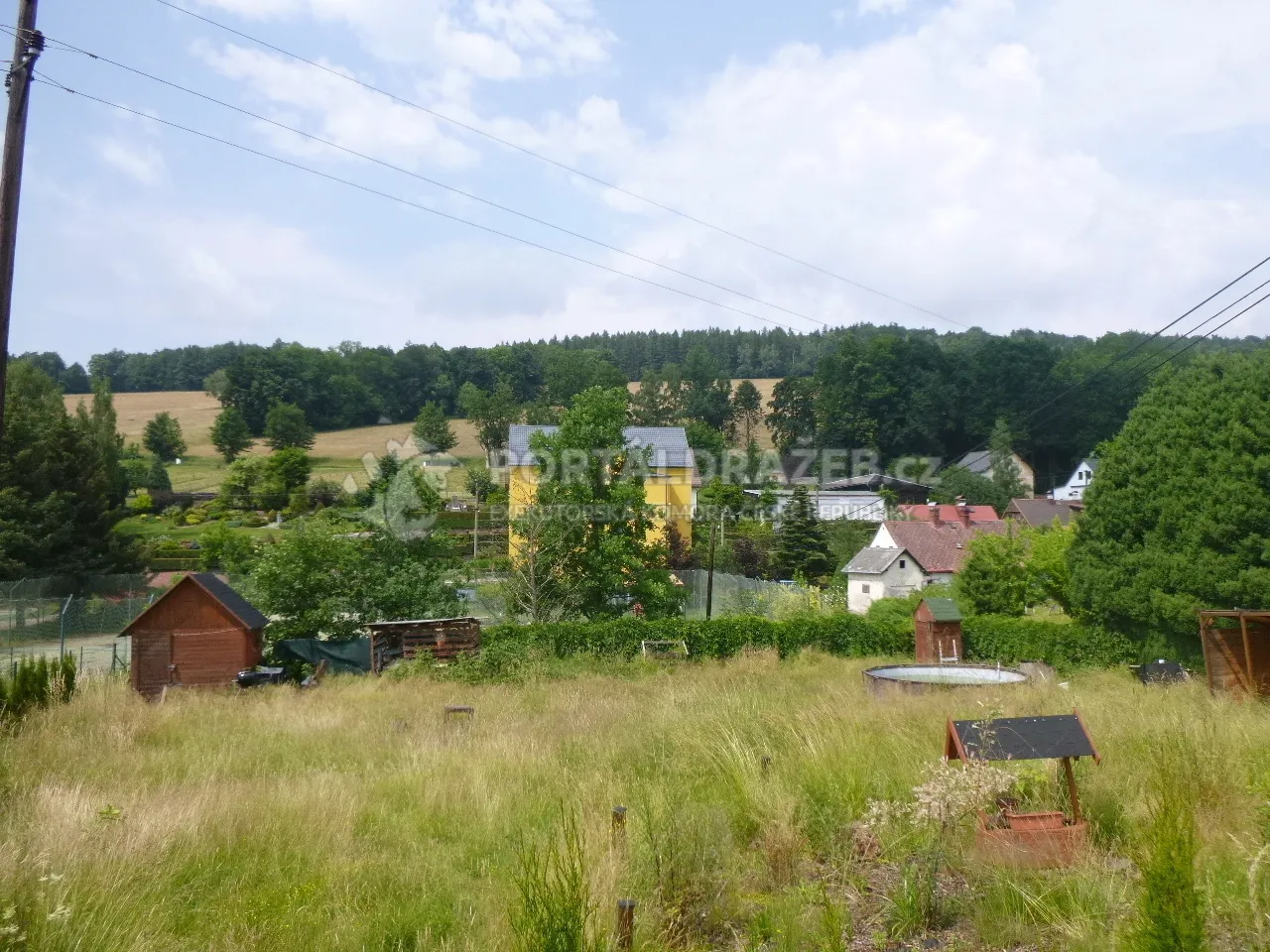 Zahrada v k.ú. Lázně Libverda, okr. Liberec