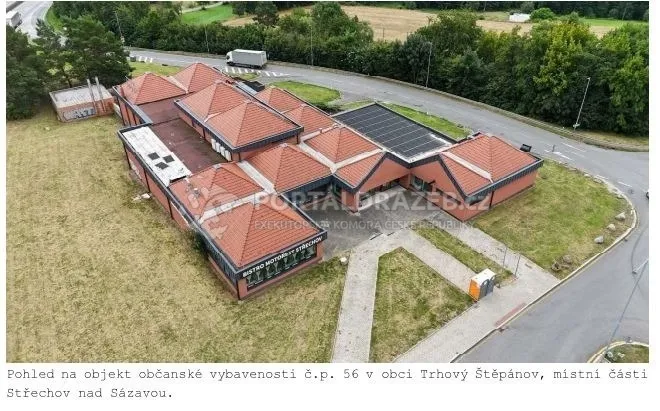Objekt občanské vybavenosti - motorest č.p. 56, k.ú. Střechov nad Sázavou