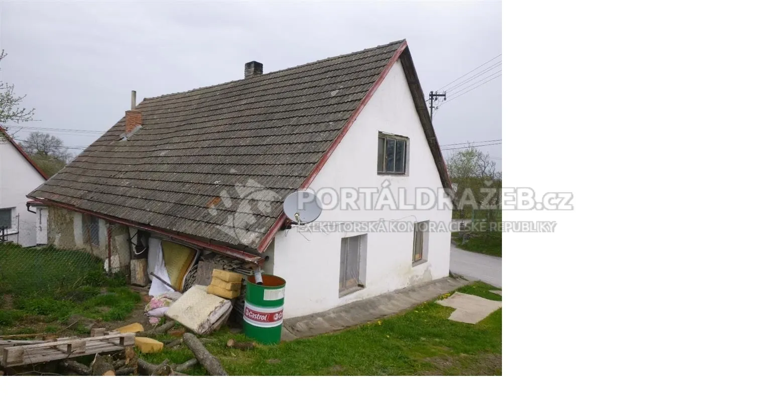 rodinný dům s pozemkem, k.ú. Vacovice - podíl 9/10