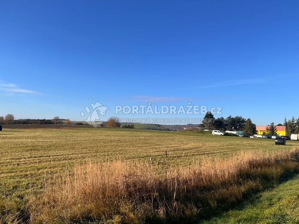 Pozemek 12610 m2, obec Nový Jičín, opakovaná dražba