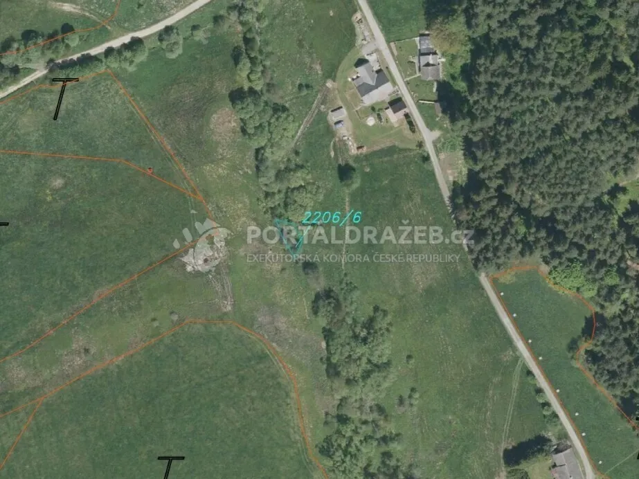 Pozemek o velikosti 919m2, Bolechy