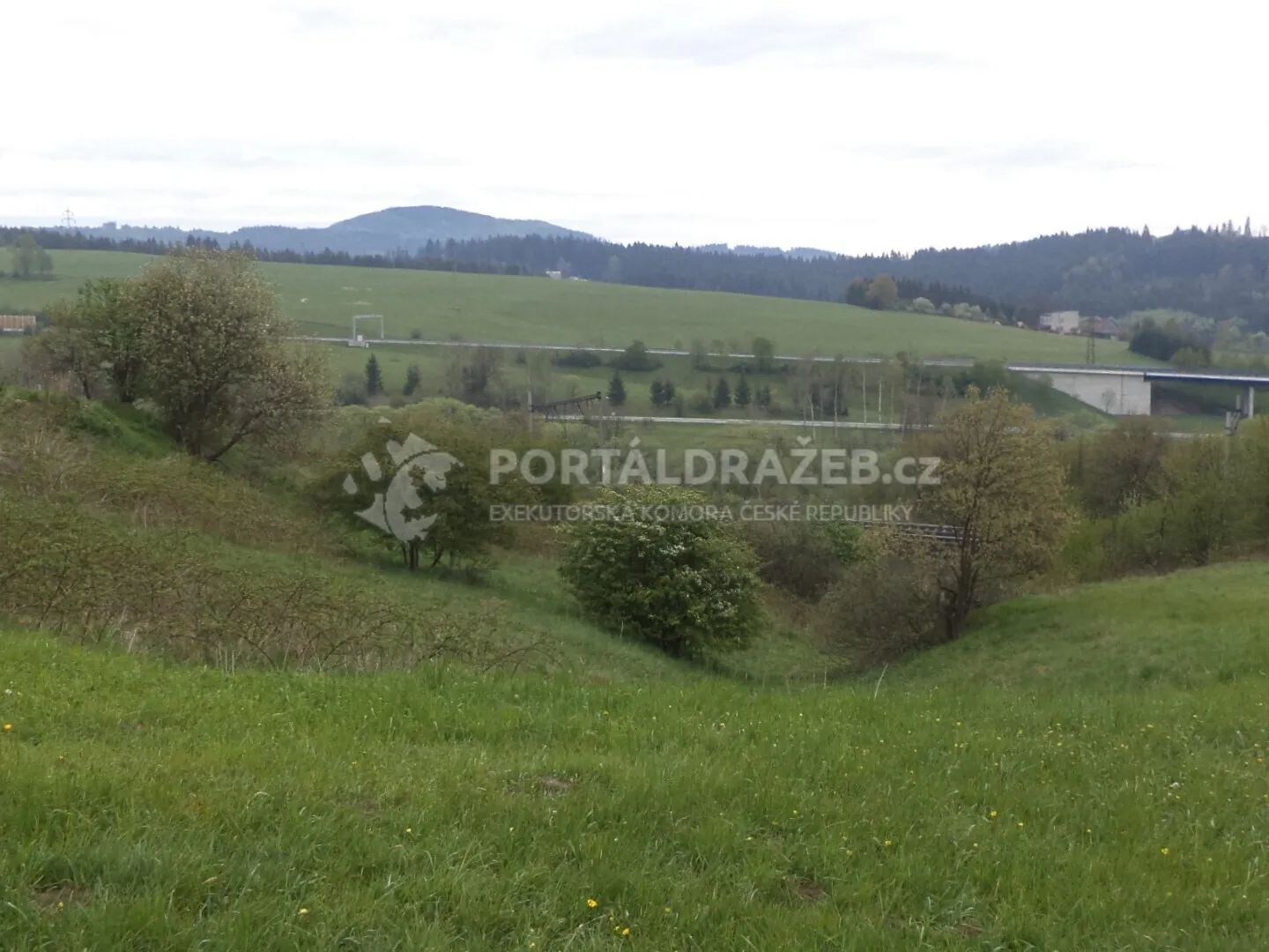 Pozemek o velikosti 1105m2, Mosty u Jablunkova