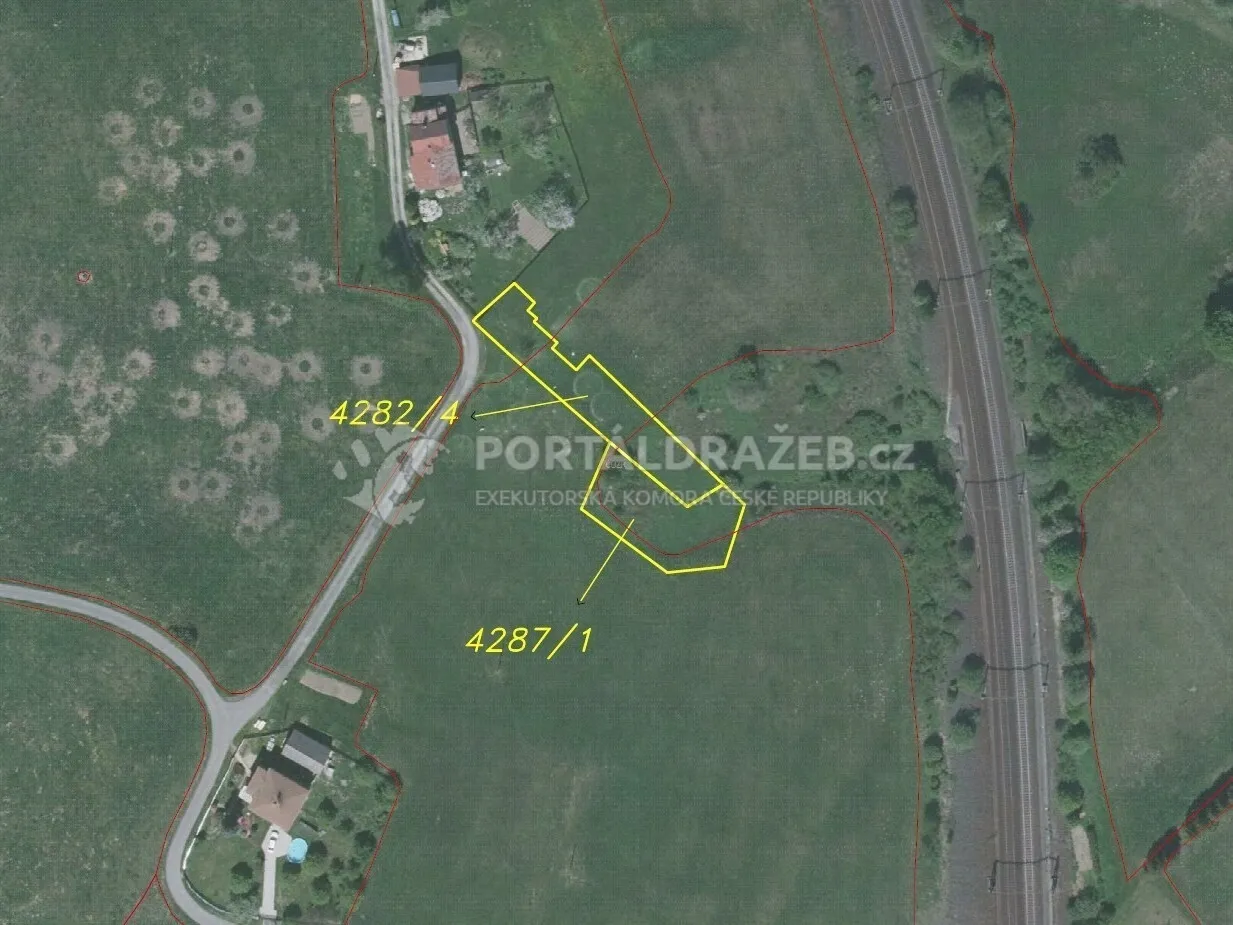 Pozemek o velikosti 1105m2, Mosty u Jablunkova