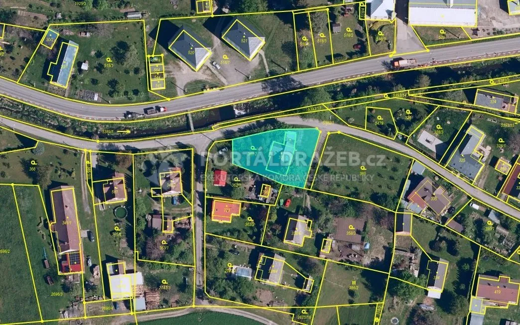 Dražba podílu id. 1/4 na RD se zahradou v obci Jindřichov, okres Bruntál