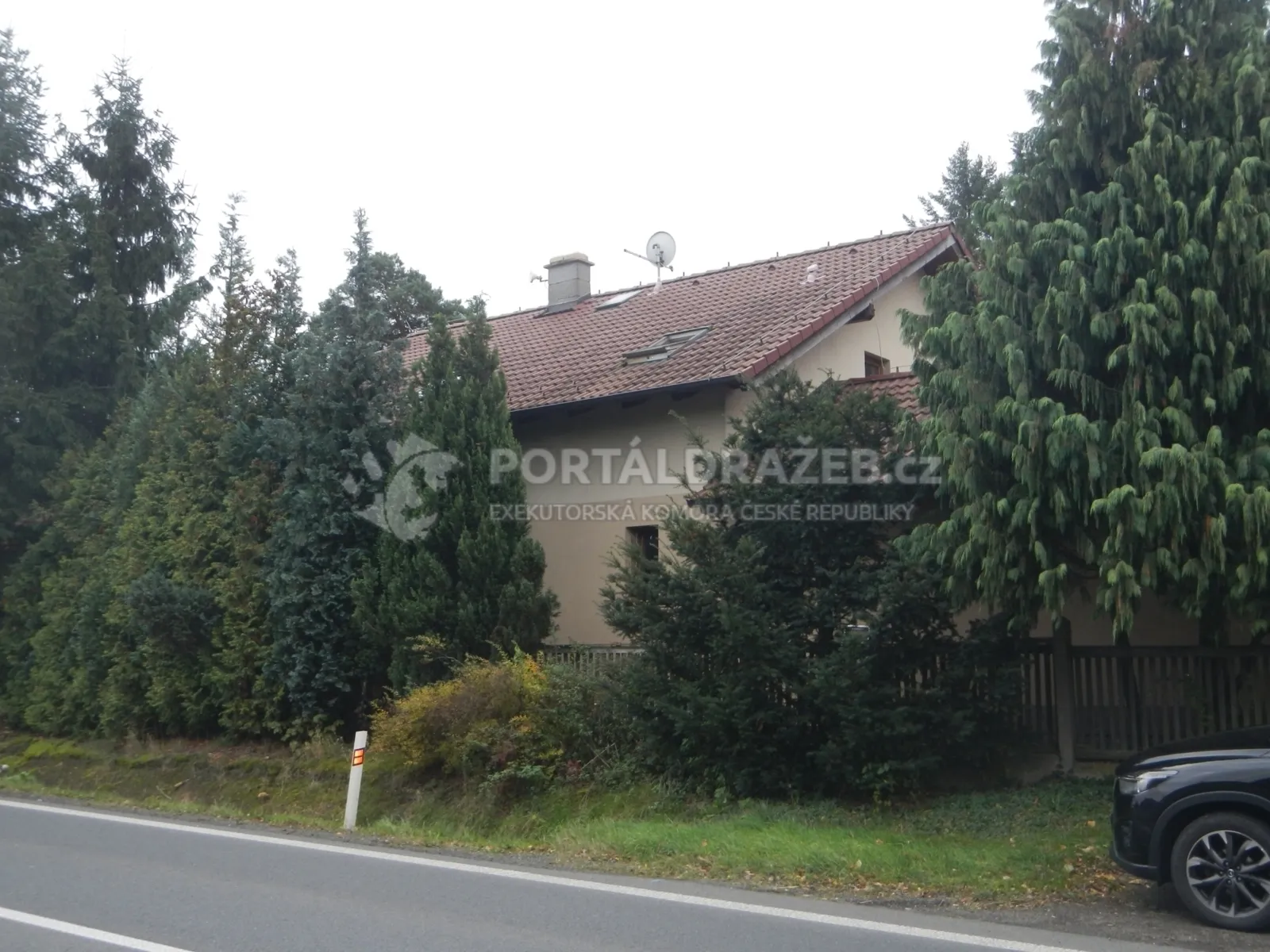 Rodinný dům v obci Vyžlovka (okres Praha-východ)
