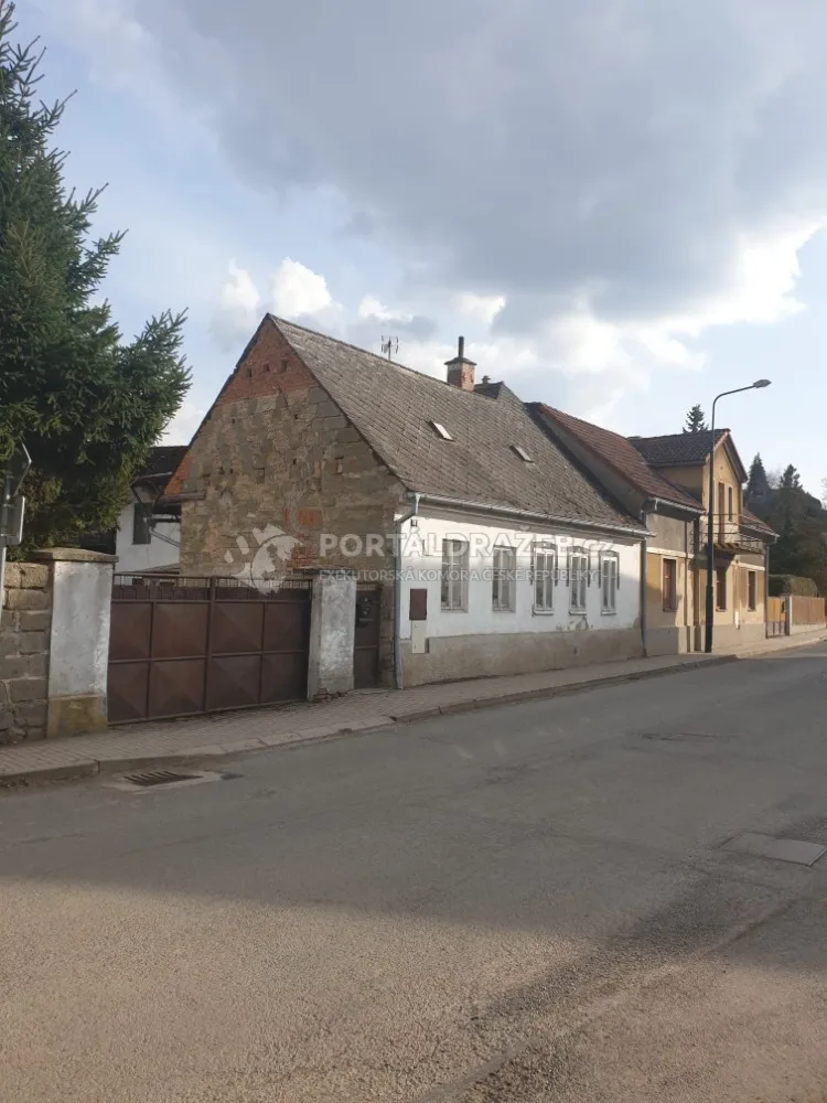 Dražba rodinného domu na ul. Karlova 60, 277 35 Mšeno, podíl 1/2