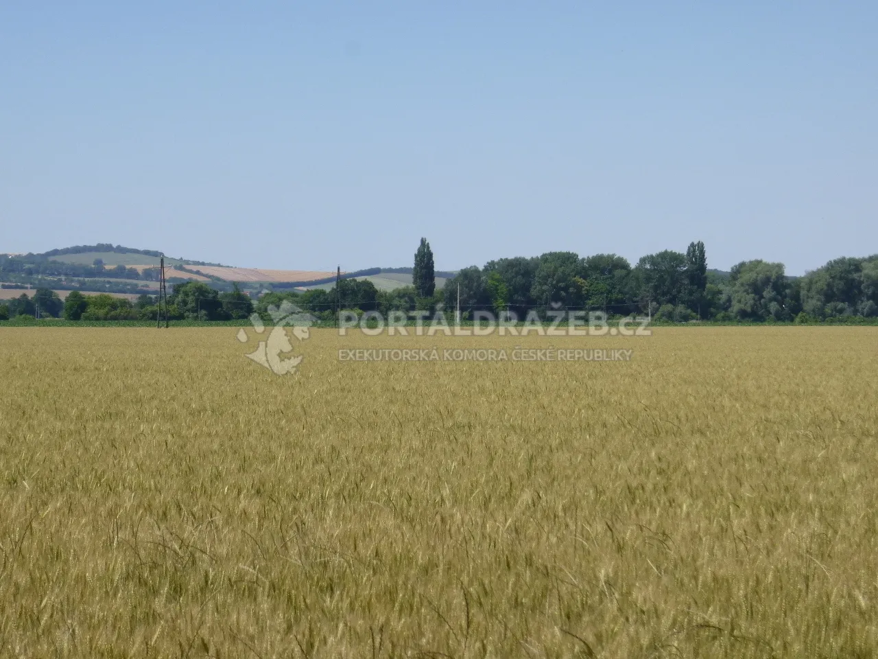 Podíl na pozemcích v k.ú. Hroznová Lhota