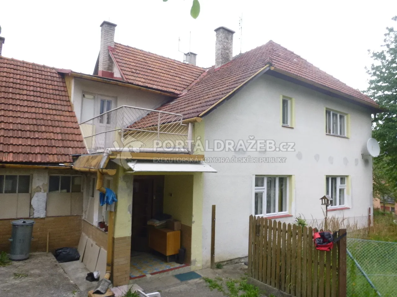 Podíl na rodinném domě a pozemcích v obci Študlov, okr. Zlín