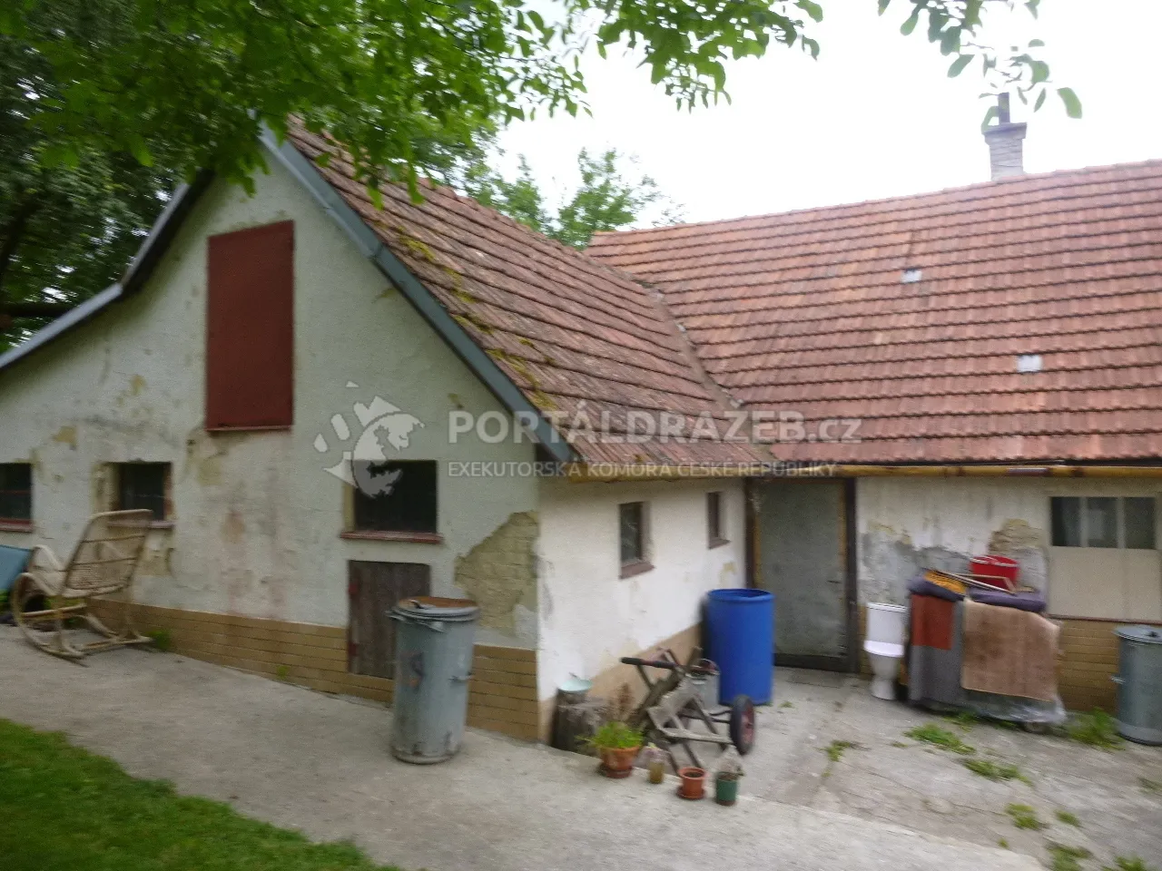 Podíl na rodinném domě a pozemcích v obci Študlov, okr. Zlín