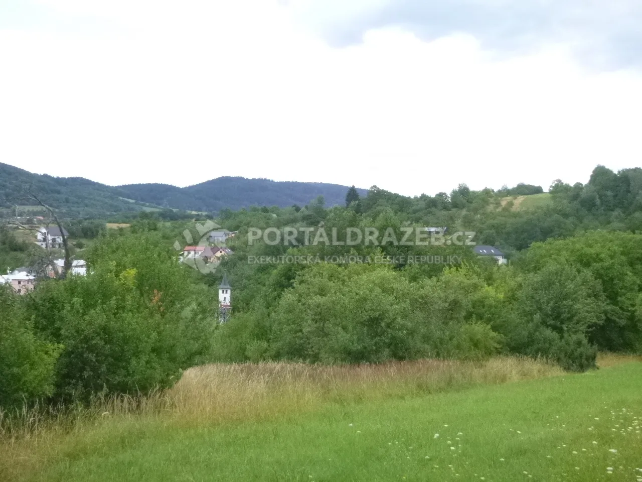 Podíl na rodinném domě a pozemcích v obci Študlov, okr. Zlín