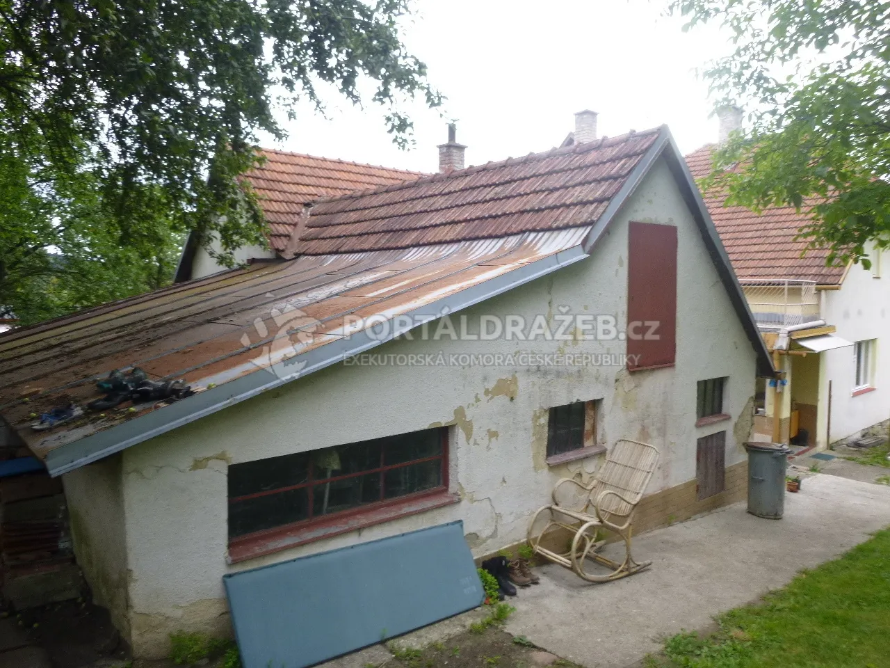 Podíl na rodinném domě a pozemcích v obci Študlov, okr. Zlín