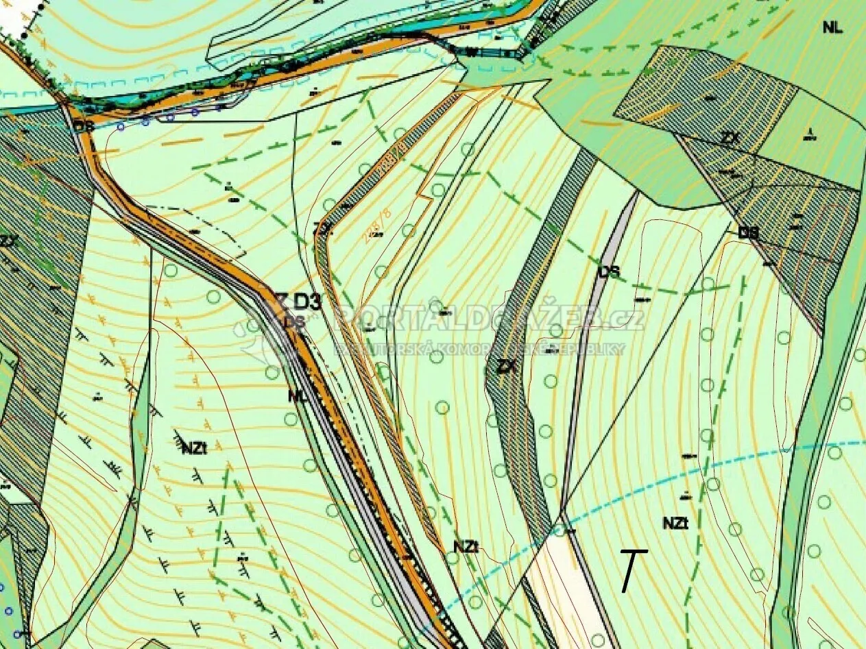 Pozemek o velikosti 6028m2, Skorotice