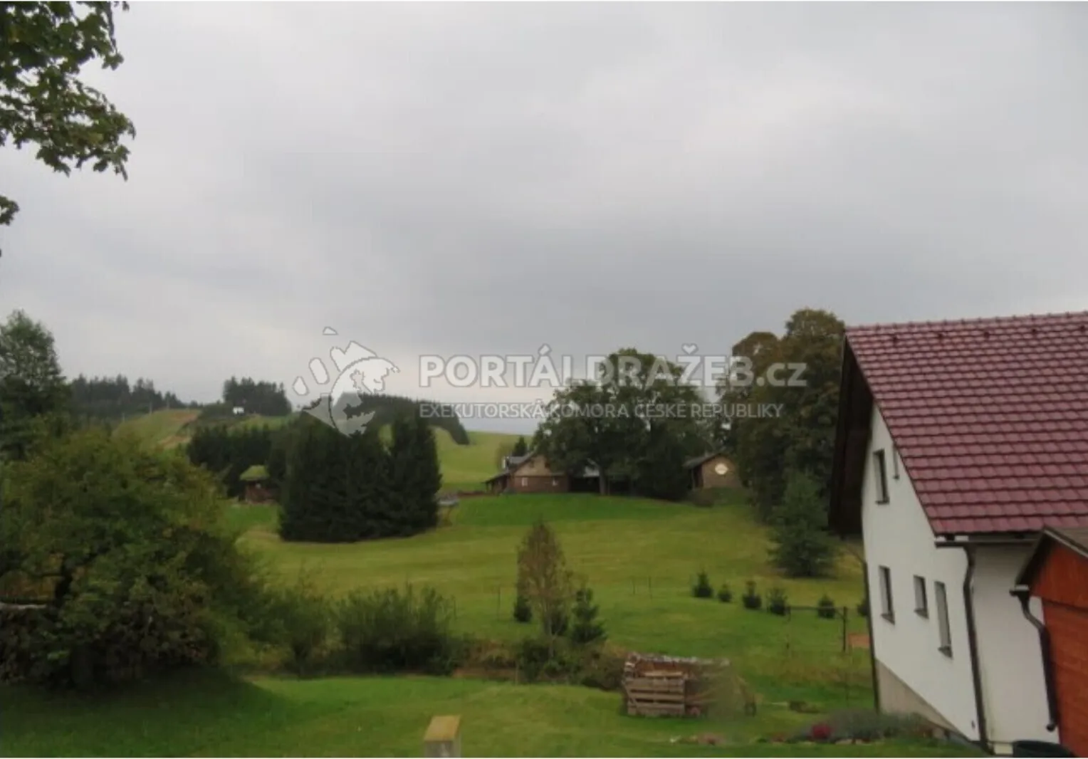 Pozemky o výměře 6 461 m2 v obci České Petrovice, okres Ústí nad Orlicí