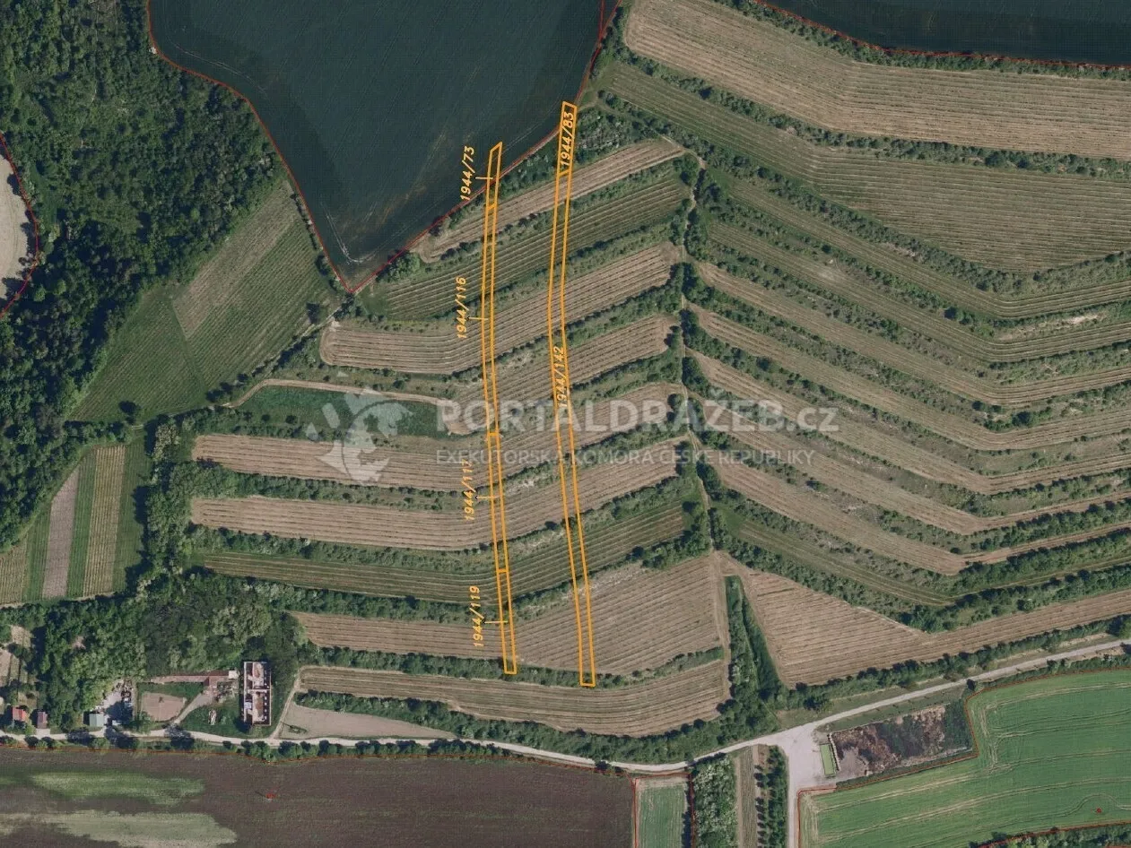 Pozemek o velikosti 4541m2, Morkůvky
