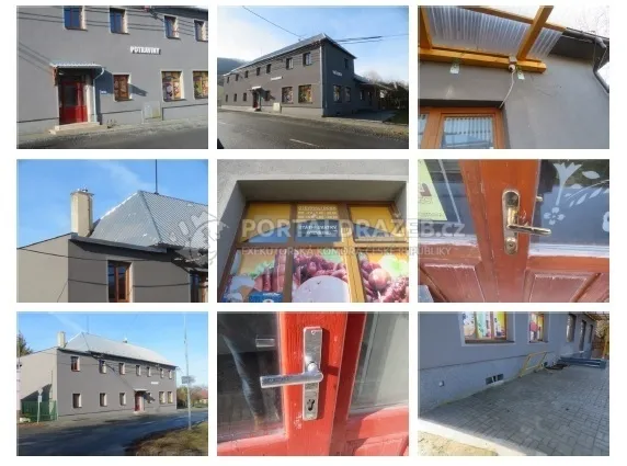 1.DJ Podíl 1/2 rodinného domu s obchodem v obci Chvalčov, okres Kroměříž
