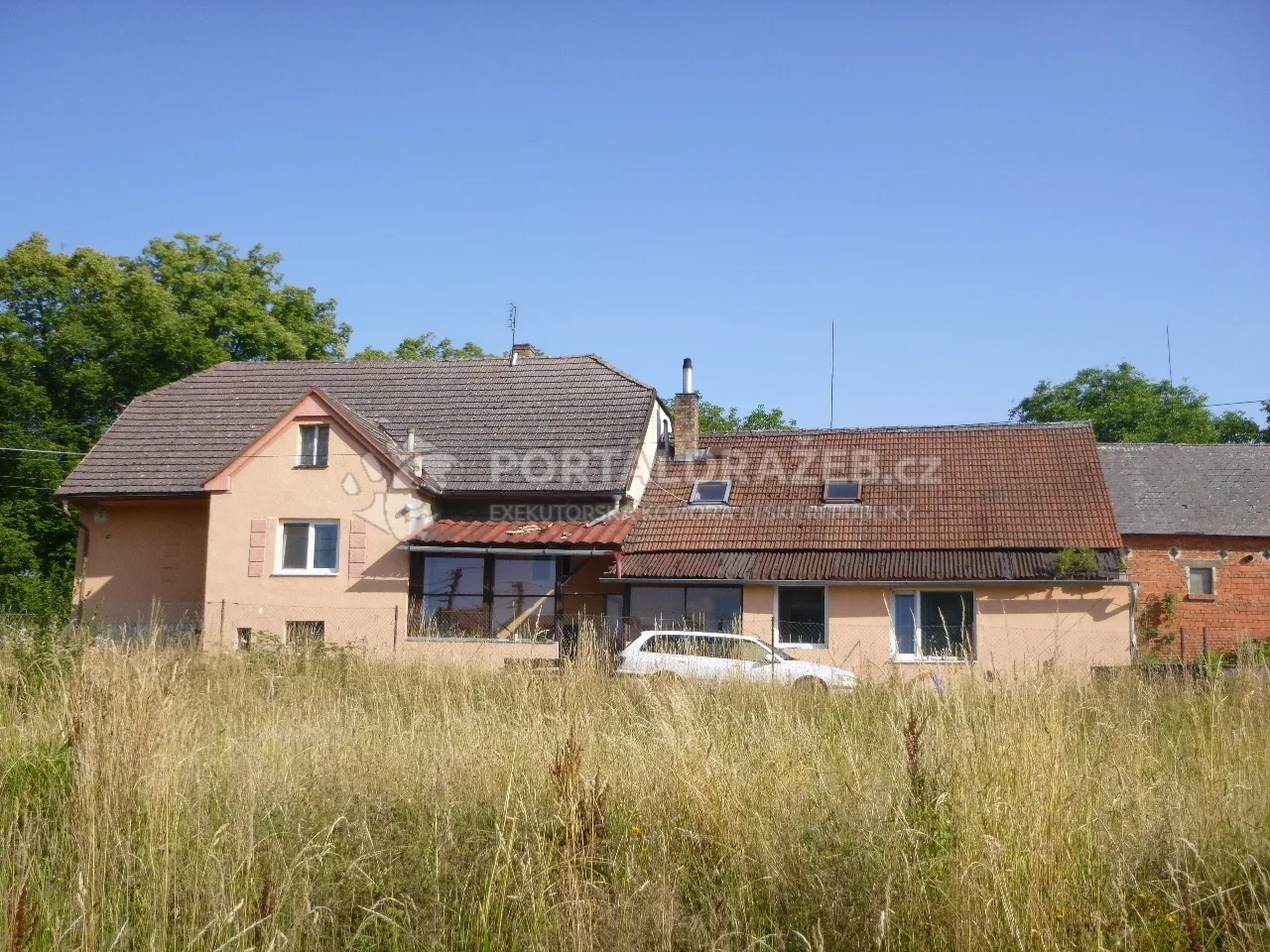 Rodinný dům v obci Spálené Poříčí, okr. Plzeň-jih