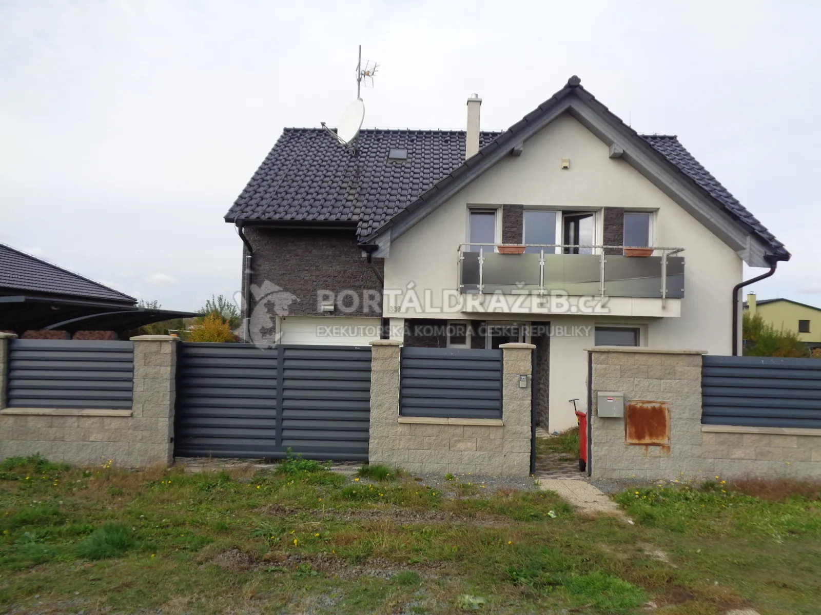 Dražba RD s pozemkem v obci Lutín, okres Olomouc