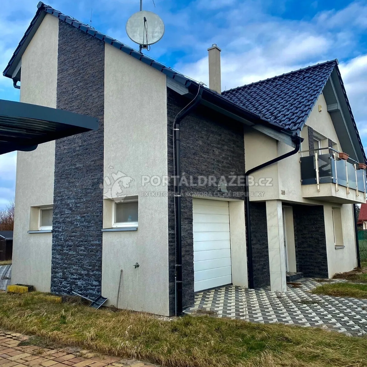 Dražba RD s pozemkem v obci Lutín, okres Olomouc
