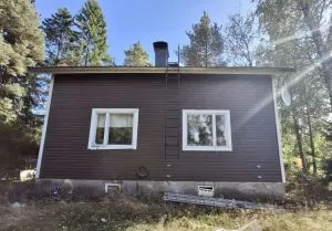 Ulosmitattu kiinteistö Kotkan Ruonalassa