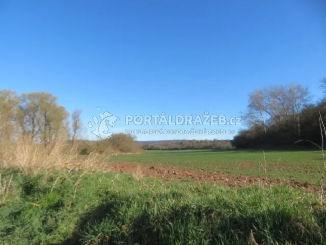 Pozemky v obci Mutějovice, okr. Rakovník, vedené jako chmelnice