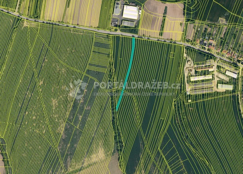 Pozemky, podíl 1/8, LV 2134, kat.území Kunovice u Uherského Hradiště