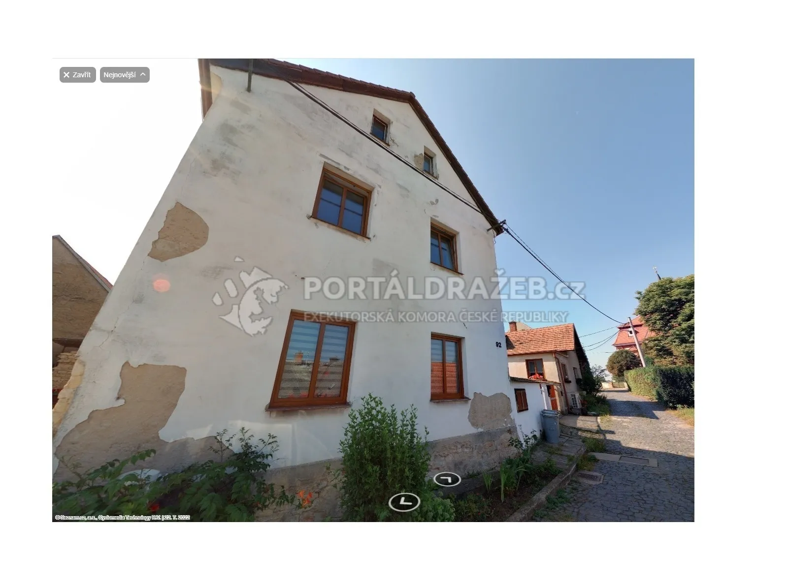 3.DJ - Rodinný dům Liběchov, podíl o velikosti id. 2/8