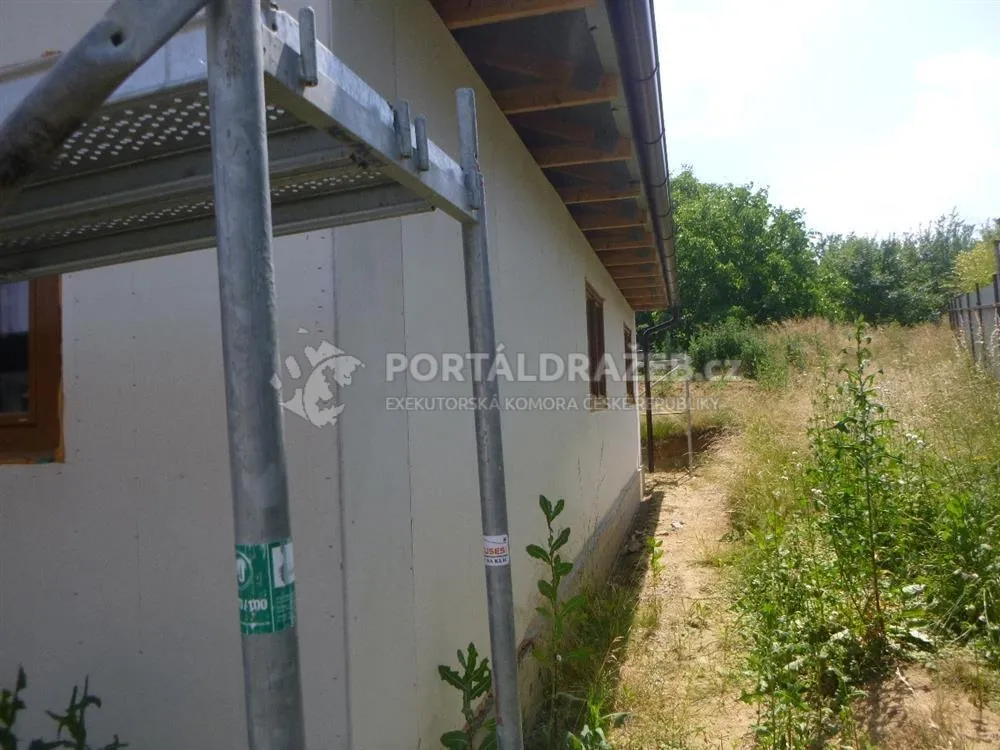 Rozestavěný RD + podíl k pozemku v obci Horní Těšice, okr. Přerov