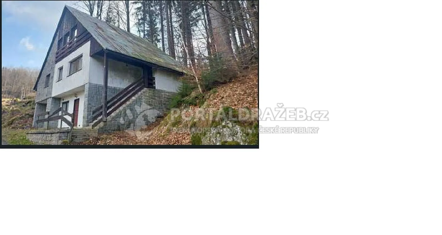 budovy - rod.rekreace - k.ú. Albrechtice v Jizerských horách-podíl 1/4
