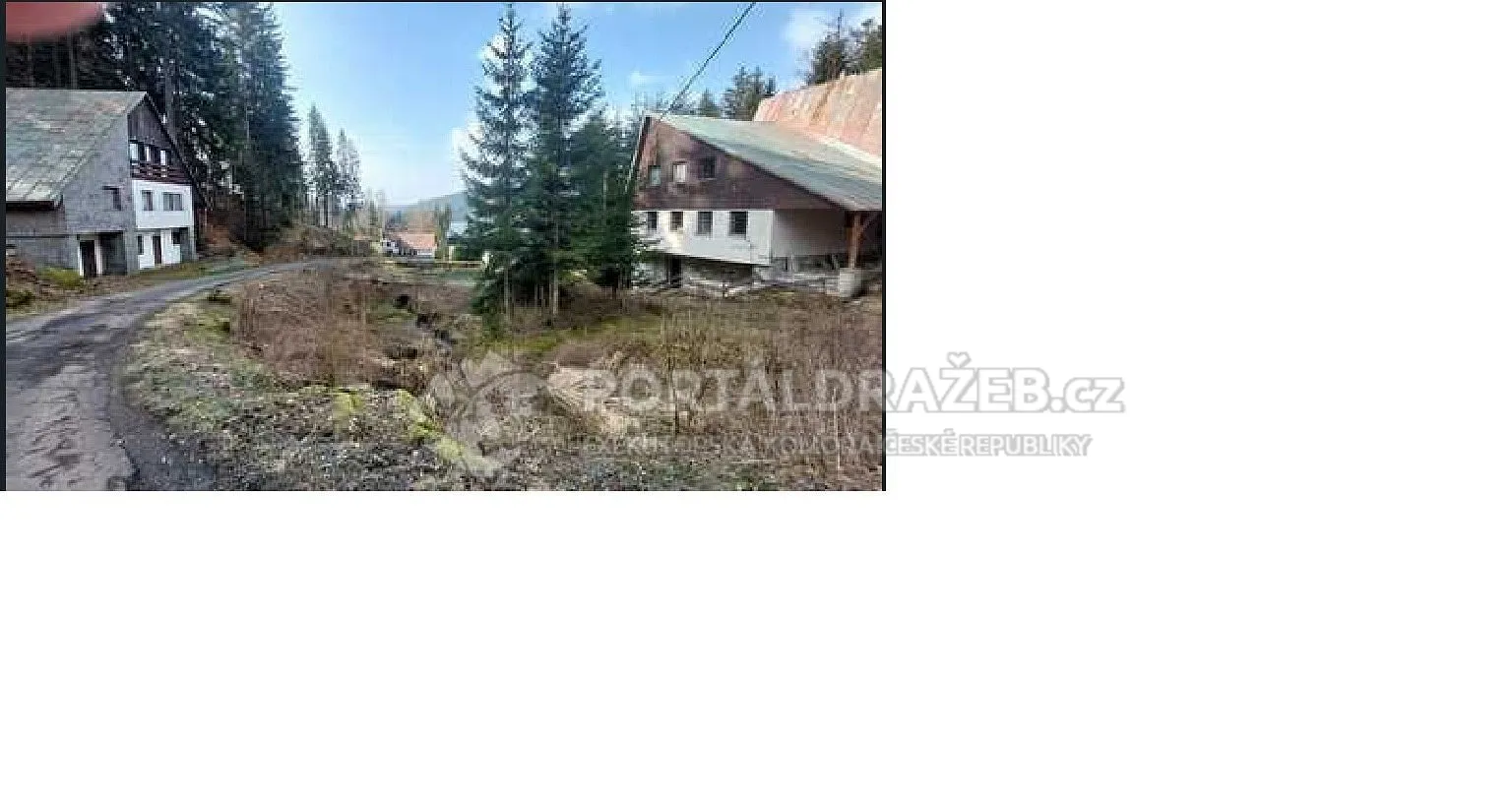 budovy - rod.rekreace - k.ú. Albrechtice v Jizerských horách-podíl 1/4