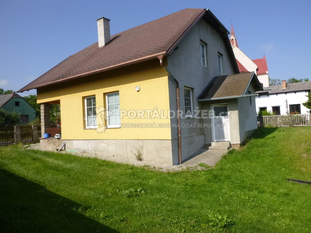 Rodinný dům v obci Herálec, okres Havlíčkův Brod