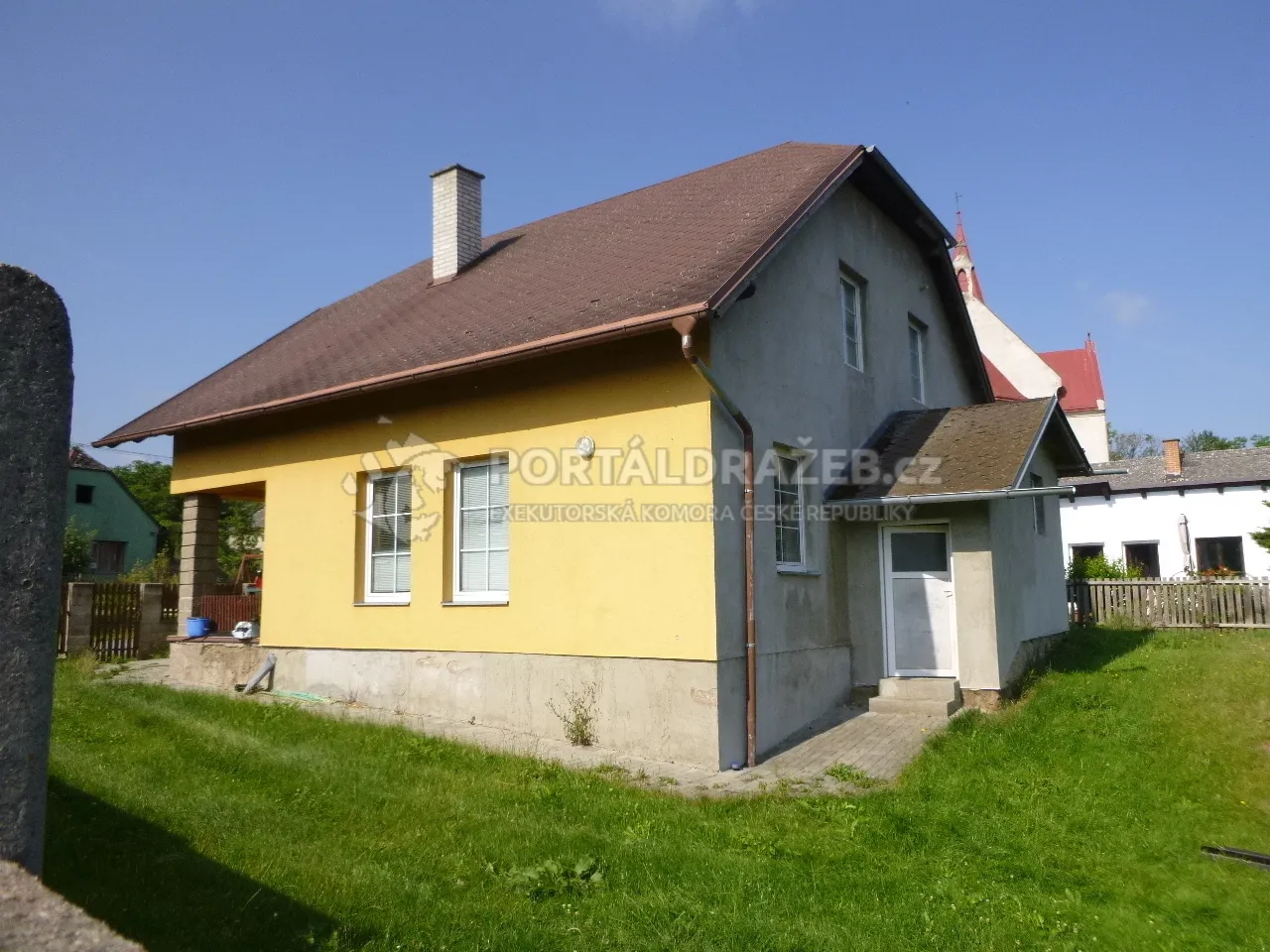 Rodinný dům v obci Herálec, okres Havlíčkův Brod