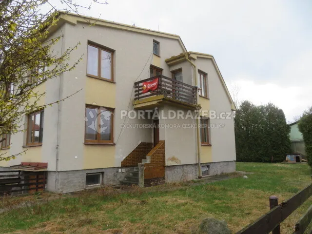3/4 rodinného domu v obci České Velenice, okr. Jindřichův Hradec