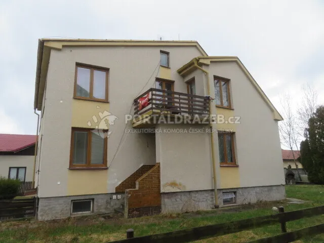 3/4 rodinného domu v obci České Velenice, okr. Jindřichův Hradec