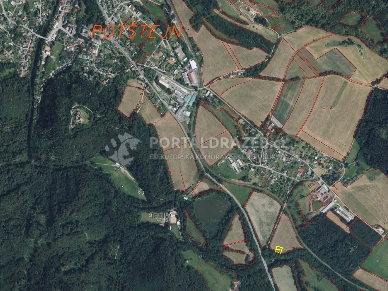 Pozemek o velikosti 950m2, Potštejn