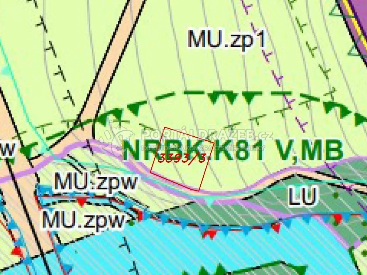 Pozemek o velikosti 950m2, Potštejn