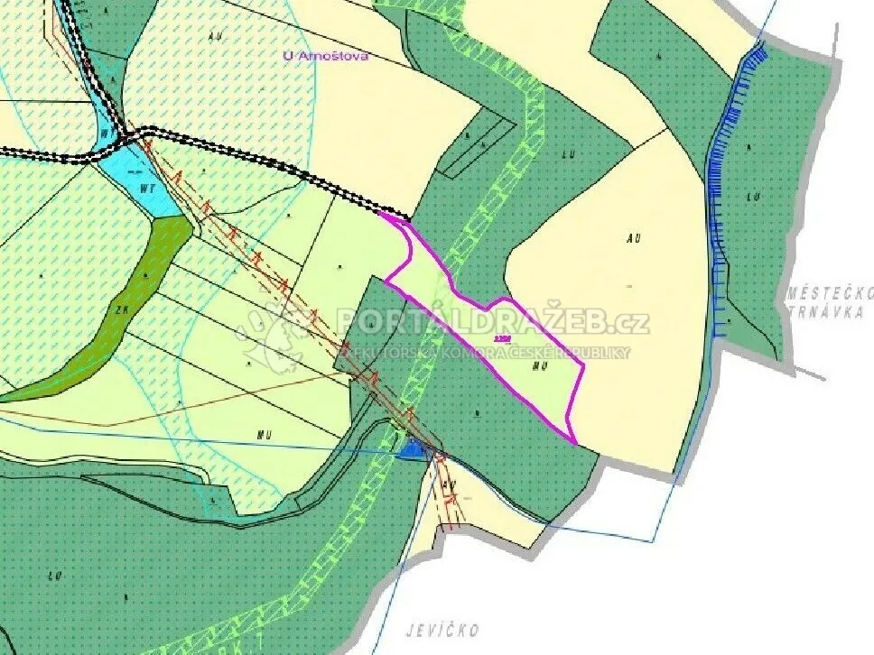 Pozemek o velikosti 16180m2, Křenov